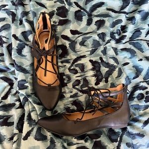 New Direction Black Sandals